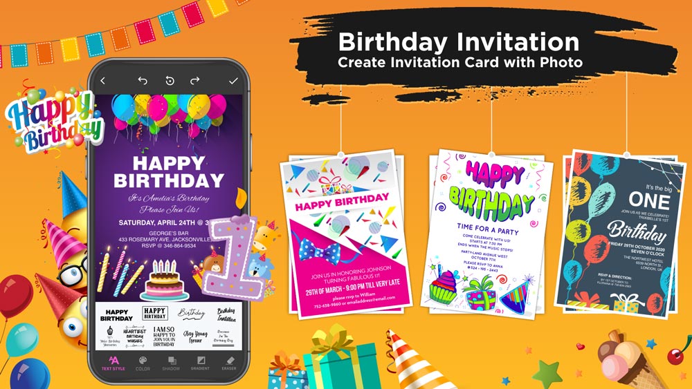 Invitation Maker MOD APK S3